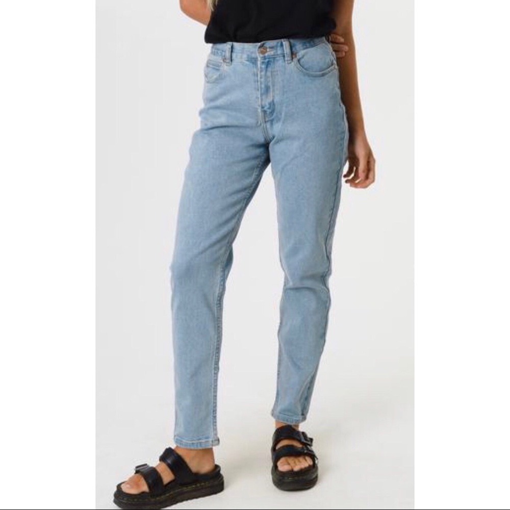 afends high waist slim fit jeans